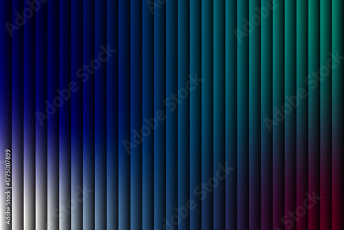 Blue Teal Pink Gradient Vertical Stripes Background