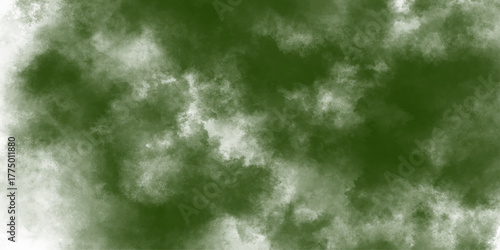 Abstract background of colorful liquid liner. Abstract texture of liquid acrylic. Macro mineral stone malachite on a white background