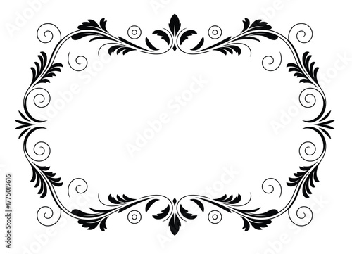 Classic Victorian-style vintage frame with ornate borders, royal golden finish, and detailed craftsmanship — ideal for luxury branding, art displays, or nostalgic photography backgrounds.