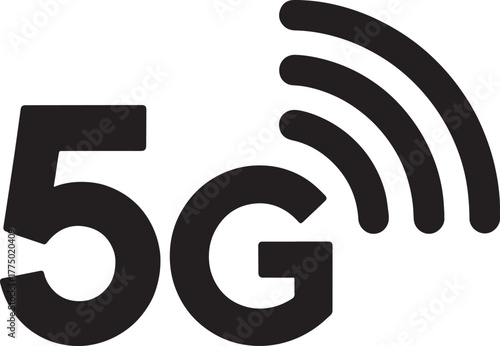 5g logo representing the fifth generation of wireless technology