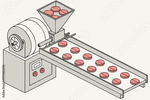 Tablet Polishing Machine for Glossy Finish on Coated Tablets Before Packing