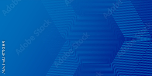 Abstract Hexagon Blue Tech Finance Fintech Background Abstract Pixel Pattern. Abstract Business Tech Simple Art Modern Abstract