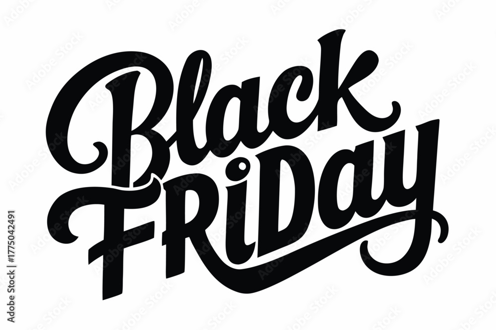 Fototapeta premium Black friday sale promotional event for advertising campaign