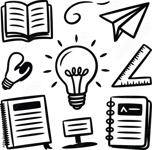 Education learning objects bundle school study