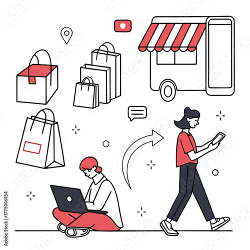 set of funny cartoon characters