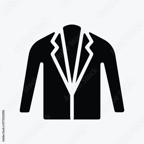 Clothing icon, suit icon