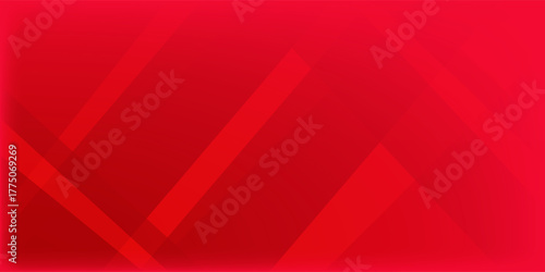 Picture line color red background, quality art