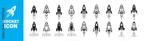 Pictogram Collection: Rockets and Space Flight