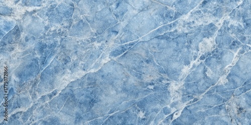 High-Resolution Image of a Blue Stone Texture with Veining and Natural Patterns Ideal for Backgrounds, Design Projects, and Decorative Applications