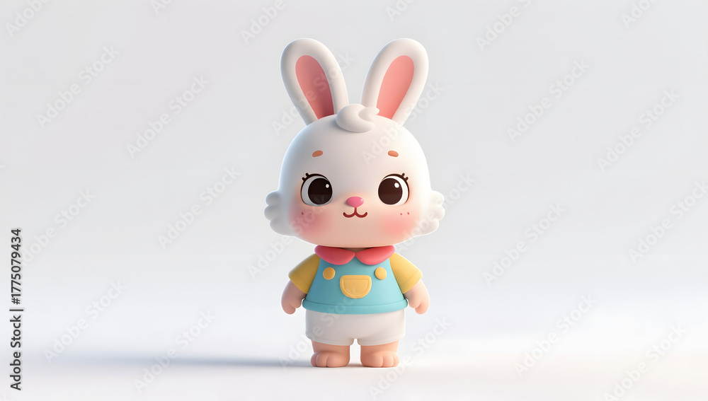 Obraz premium Cartoon 12 zodiac animal IP image mascot holiday illustration