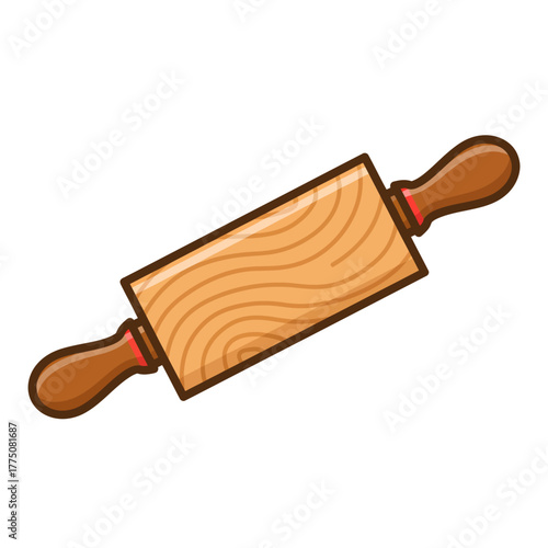 Cartoon Rolling Pin for Baking and Cooking.