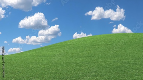 Iconic Windows XP Bliss Wallpaper A Nostalgic Green Hill and Blue Sky.