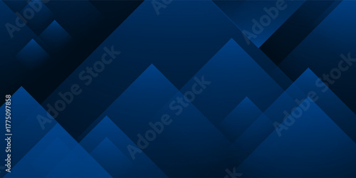 Blue abstract on dark background