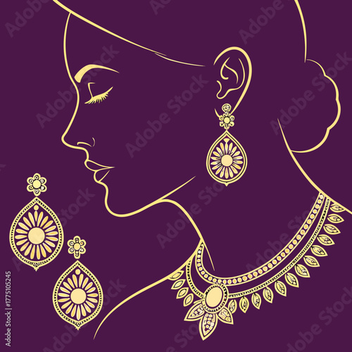 set of earrings