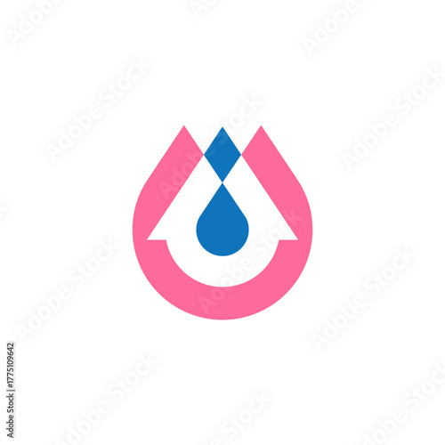 Home Care Logo, Perfect for Health Service Brand. Clean Modern