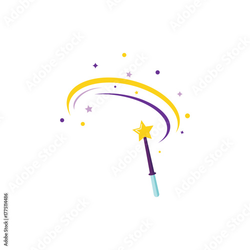 Wand Magic stick icon