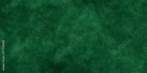 Abstract Elegant dark green background with mottled vintage texture in old fancy background design, texture of colored parchment paper.	
