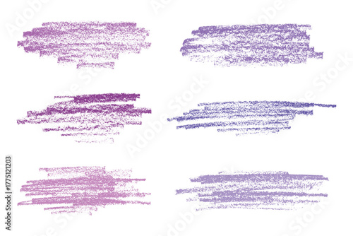 Set of brush paint stroke texture swatch Hand painted background Ink scribble dab clipart Paint smudge for tags and stamps design