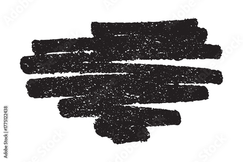 Brush paint stroke texture swatch Hand painted background Ink scribble dab clipart Paint smudge for tags and stamps design