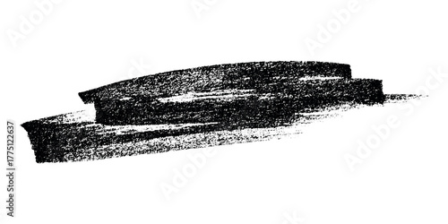 Brush paint stroke texture swatch Hand painted background Ink scribble dab clipart Paint smudge for tags and stamps design