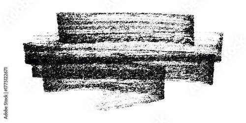 Brush paint stroke texture swatch Hand painted background Ink scribble dab clipart Paint smudge for tags and stamps design