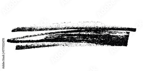 Brush paint stroke texture swatch Hand painted background Ink scribble dab clipart Paint smudge for tags and stamps design