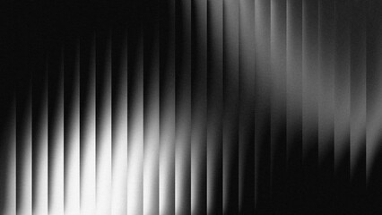 Fototapete Fraktale Wellen Schwarz weiße Glaswellen abstrakter Verlauf  © Arthapicture