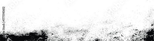 White grunge texture with scattered black speckles, dust and scratches, distressed abstract background overlay fine grit.