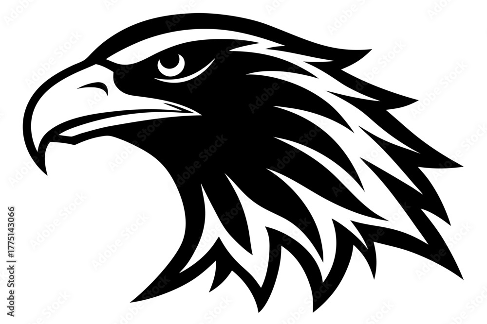 Obraz premium eagle head vector