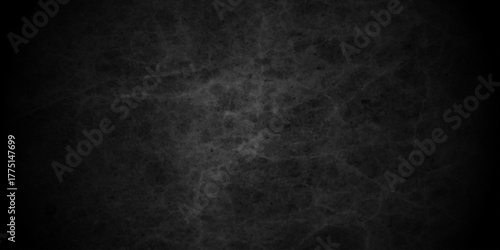 Abstract dark black wall texture concrete background. grunge chalkboard and blackboard studio grunge rough design. dark floor old grunge backdrop smooth closeup background.	
