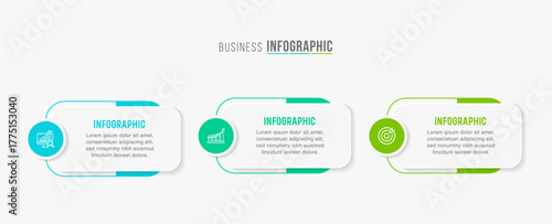 Vector infographic label design with circle infographics template design and 3-4-5 options or steps. Can be used for process diagram, presentations, workflow layout, banner, flow chart, info graph.