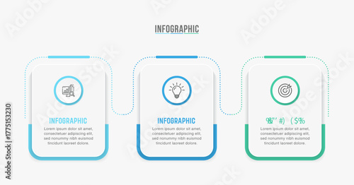 Vector infographic label design with circle infographics template design and 3-4-5 options or steps. Can be used for process diagram, presentations, workflow layout, banner, flow chart, info graph.