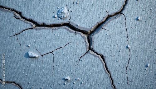 Closeup Textured Gray Blue Surface