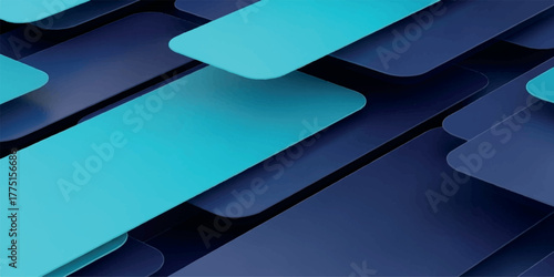 Abstract background with overlapping rectangles in shades of blue creating a modern and dynamic design perfect for presentations and websites