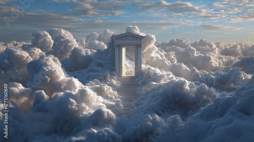 Paradise above the clouds View of the Golden Gates