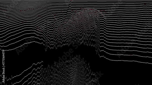 Animated glitch packed with gritty industrial elements, data mosh artifacts, and cyberpunk aesthetics. Perfect for tech-driven visuals and dark atmospheres.