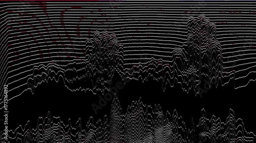 Animated glitch packed with gritty industrial elements, data mosh artifacts, and cyberpunk aesthetics. Perfect for tech-driven visuals and dark atmospheres.