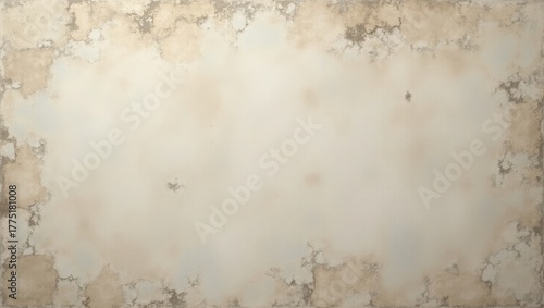 Vintage aged paper texture with distressed grunge border