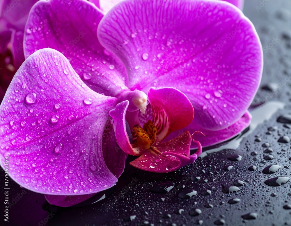 Fototapeta premium purple orchid flower