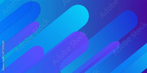 An abstract background with oval shapes and diagonal lines in blue and purple. The design gives a simple