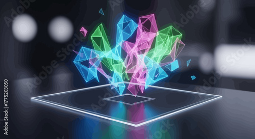 Abstract data network projection over a platform