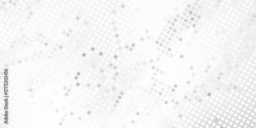 Disco ball seamless pattern. Disco party glitter silver background, sparkle mosaic tile, shiny metal square club floor, retro nightclub vector illustration