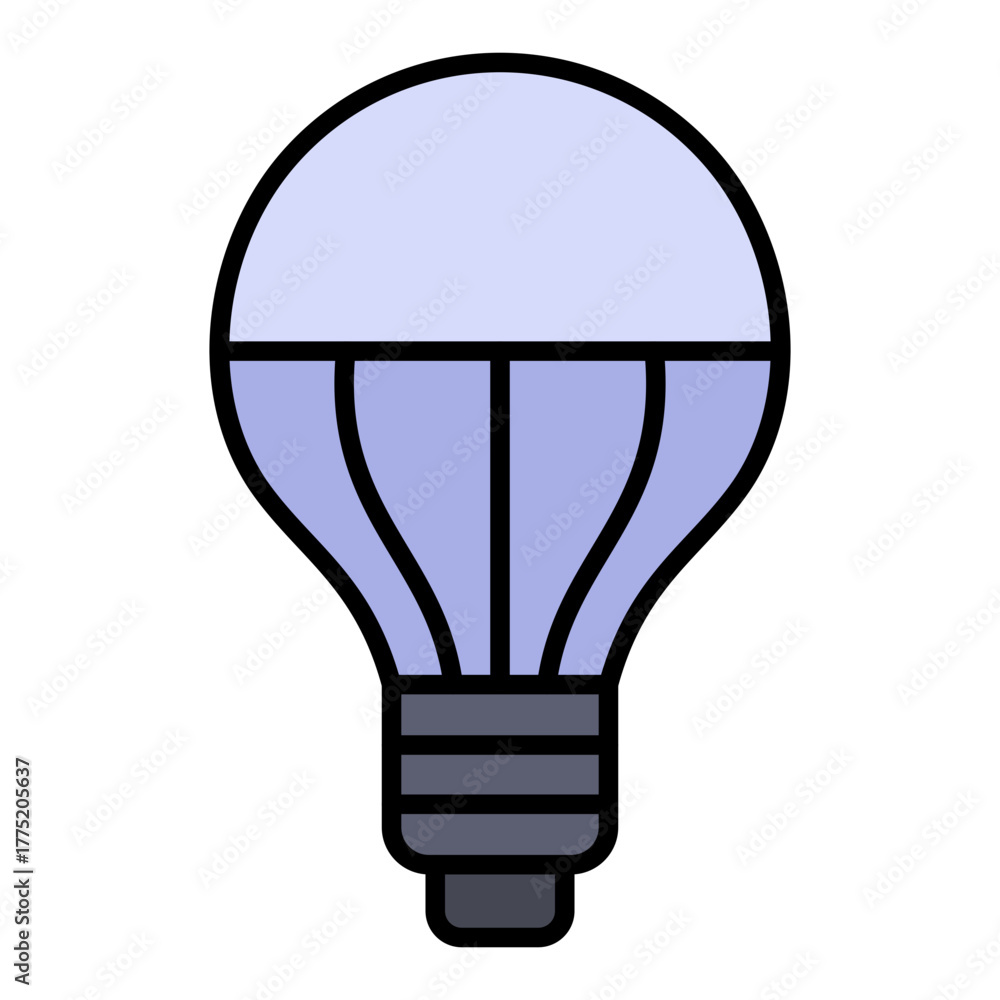 Obraz premium Led bulb Icon