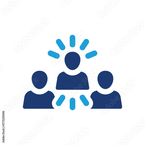 Obraz na plátně Staffing icon