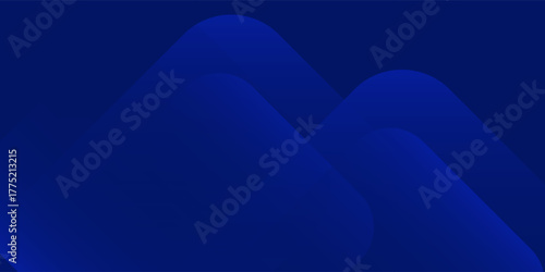Abstract blue background. Modern simple blue geometric design. Minimal shapes. Suit for booklet brochure banner poster simple modern
