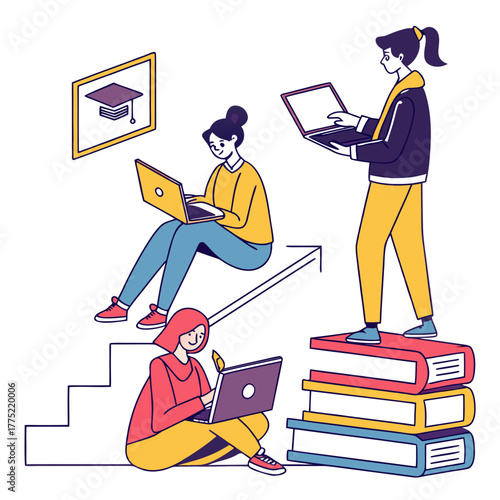 business man working on laptop