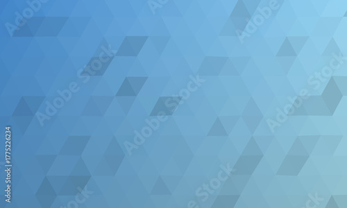 abstract blue triangle background