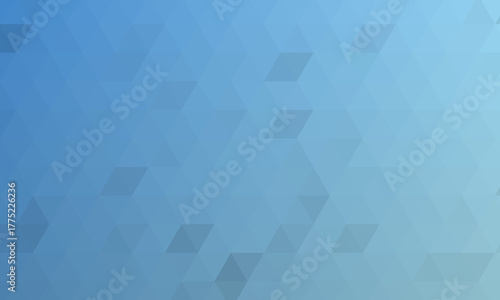 abstract blue triangle background