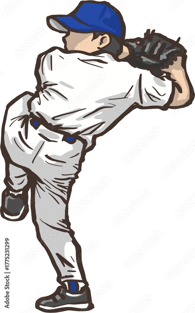 Fototapeta premium 야구선수 