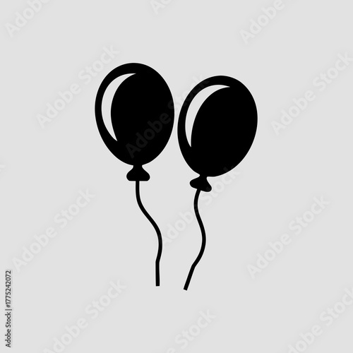 vector illustration of balloons